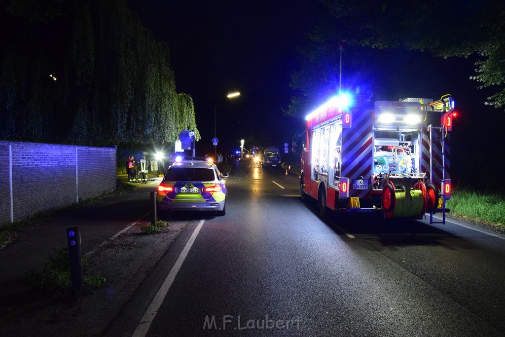 VU Krad Klein Traktor Koeln Hahnwald Bonner Landstr Unter den Birken P001.JPG - Miklos Laubert